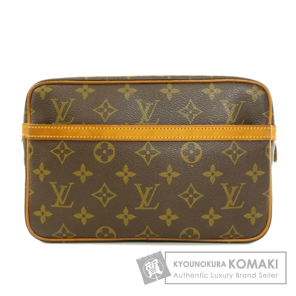 Louis Vuitton Combigne Monogram Canvas Shoulder Bag Brown